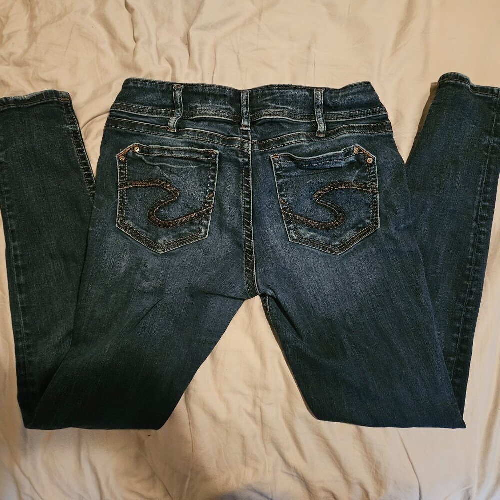 Skinny Silver Jeans